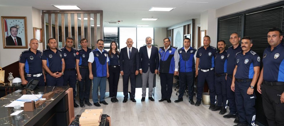 Başkan Öntürk, HBB Zabıtasını Ağırladı