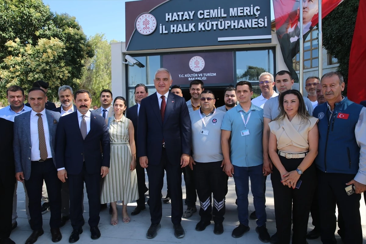 Kültür ve Turizm Bakanı Hatay'da İncelemelerde Bulundu
