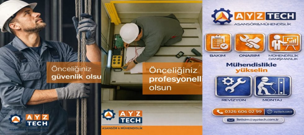 AYZ TECH Asansör & Mühendislik Asansör ihmale Gelmez… Çünkü İçinde Aileniz Var...