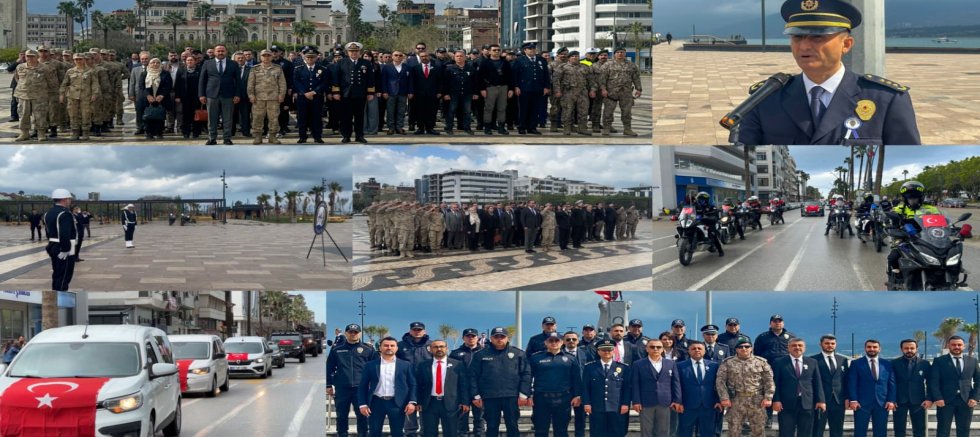 İskenderun’da Türk Polis Teşkilatının 181. kuruluş yıl dönümü kutlandı