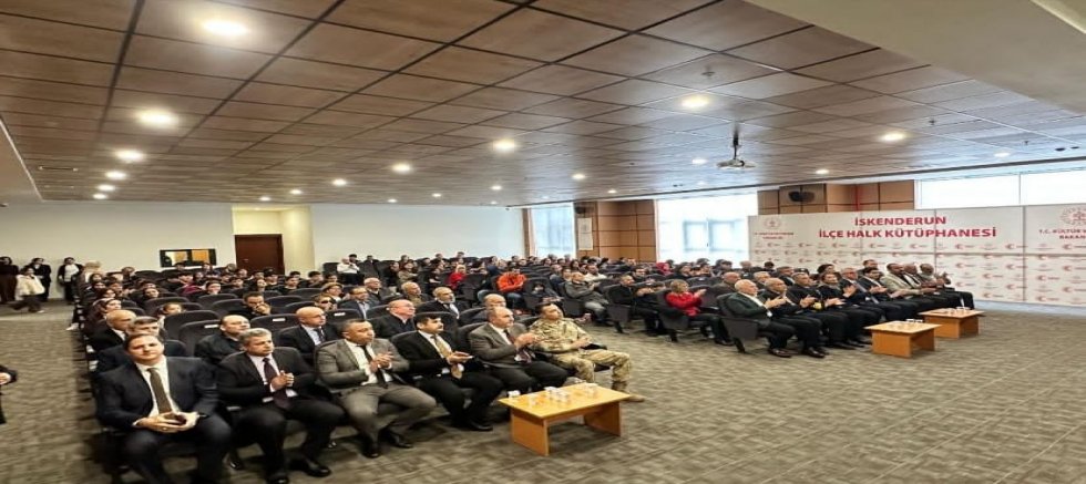 İskenderun İlçe Halk Kütüphanesi Törenle Hizmete Açıldı