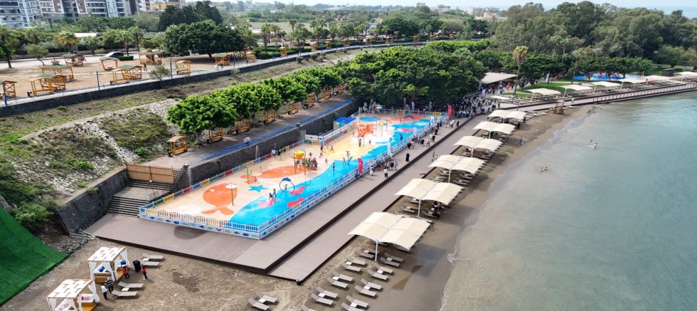 Payas Su Oyun Parkı ve Plajı Hizmete Açıldı