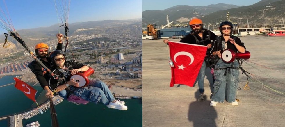 Yüksek Topuk Ritim Grubu’ndan Gökyüzünde Kadın Dayanışması Mesajı