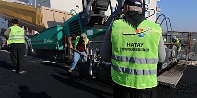 Altınözü Fatikli Mahallesi’nin yolları yenileniyor