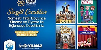 Antakya Belediyesi: Karneni getir Sinema ve Tiyatro Biletini al