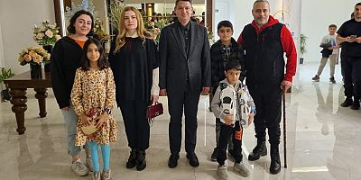 Arsuz'da iftar sofrası yetim çocuklar için kuruldu