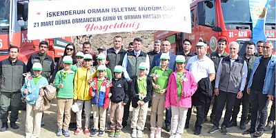 Arsuz’da 'Yılmaz Kalkan Hatıra Ormanı' oluşturuldu