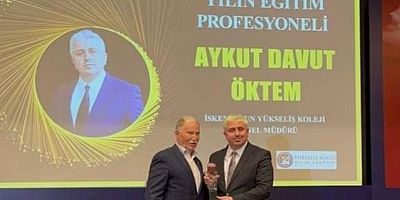 Aykut Davut Öktem’e ’Yılın Profesyonel Yöneticisi’ Ödülü!