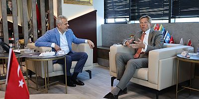 Başkan Öntürk Büyükelçi Wijnands’ı Ağırladı