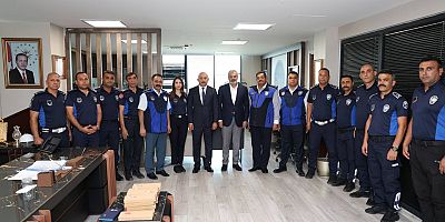 Başkan Öntürk, HBB Zabıtasını Ağırladı