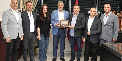 Başkan Öntürk, Radyocuları Makamında Kabul Etti