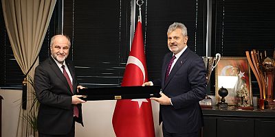 Başkan Öntürk, Şam Büyükelçisi Burhan Köroğlu’nu Ağırladı