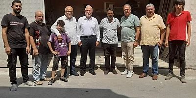 Başkan Tosyalı'dan sanayi esnafını ziyaret etti