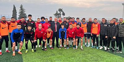 Başkan Yılmaz Futbolcularla biraraya geldi 