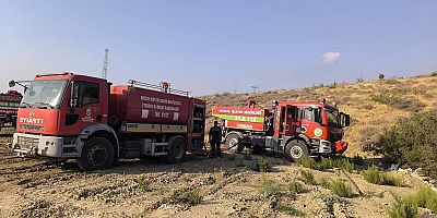 Belen'de çıkan orman yangını kontrol altına alındı