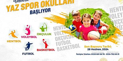 Belen'de Yaz Spor Kursları Başlıyor!