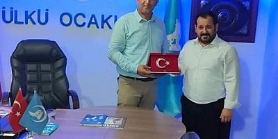 Burak Bila'dan Erzin Ülkü Ocaklarına ziyaret 