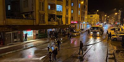 Cadde ve Sokaklarda Bayram Temizliği 