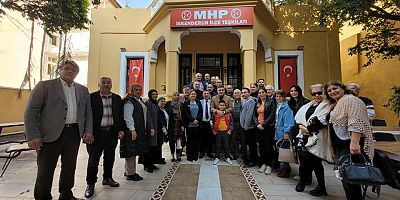 Cumhur İttifakı İskenderun Belediye Başkan Adayı Mehmet Dönmez'den MHP Teşkilatına Ziyaret