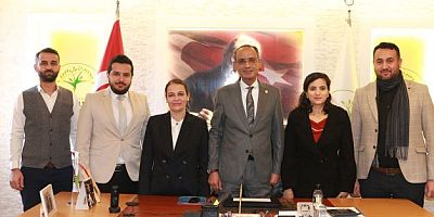 DEVA Defne’den Başkan Güzel’i ziyaret etti