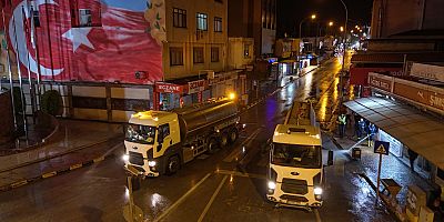 Erzin, Arsuz ve Belen Caddeleri Temizlendi 