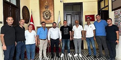 Erzin Belediye Başkanlığına talip olan iş insanı Burak Bila İGC'yi ziyaret etti