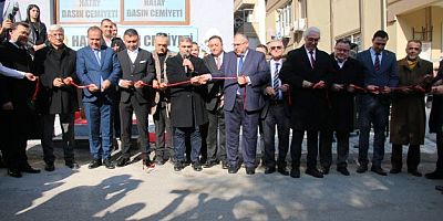 Hatay Basın Cemiyeti (HBC) resmen hizmete açıldı