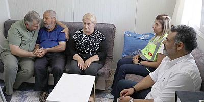 Hatay Büyükşehir Belediyesi Sağlık ve Sosyal Hizmetler Daire Başkanı Çakır, şehit ve gazi ailelerini ziyaret etti