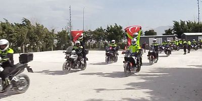 Arsuz’da 31 Motosikletli Polis İleri Sürüş Eğitimini Tamamladı