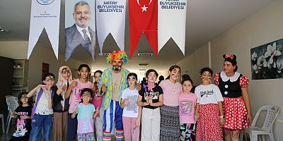 Hatay’da Çocuklar Yazı Dolu Dolu Geçirdi