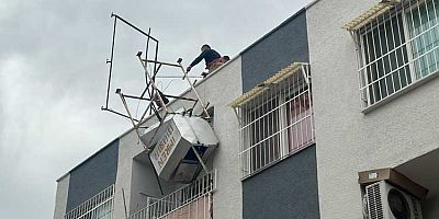 Hatay'da fırtına yaşamı olumsuz etkiledi