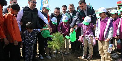 Hatay'da Orman Haftası'nda 1000 Fıstık Çamı Fidanı Dikildi