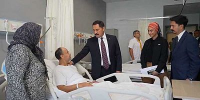 Hatay’da Palyatif Bakım Merkezi’ni Ziyaret Etti