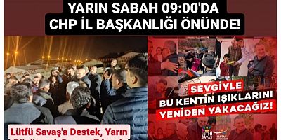 Hatay, Lütfü Savaş’a Destek İçin Bir Araya Geliyor