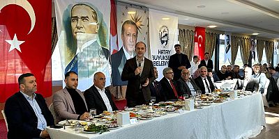 HATAY MİLLETVEKİLİ ÖZEL, BİRLİK VE BARIŞ ÇAĞRISI YAPTI