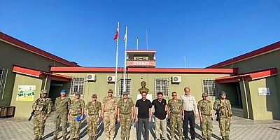 Hatay Valisi Mustafa Masatlı'dan Hudut Karakolu ziyareti