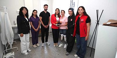 Hatay Valisi Mustafa Masatlı’nın eşi Esra Masatlı, Engelli Sosyal Girişimcilik Merkezi’ni ziyaret etti