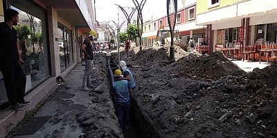 HATSU, İskenderun Ayakkabıcılar Çarşısı’nın Altyapısını Yeniledi