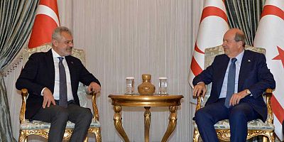 HBB Başkanı Mehmet Öntürk’ten KKTC Cumhurbaşkanı Tatar’a ziyaret 