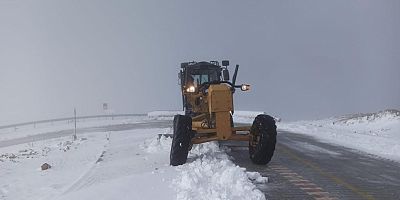 HBB ekipleri karla mücadele ediyor