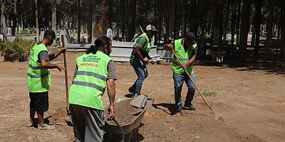 HBB İl Genelinde Mezarlık Çalışmalarını Sürdürüyor