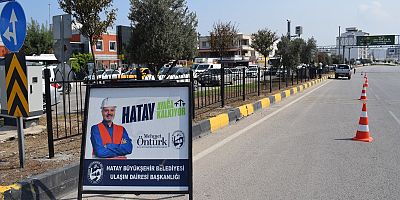 HBB, İskenderun’da Yol Güvenliğini ve Estetiğini Arttırıyor