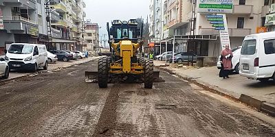 HBB Kırıkhan’daki asfalt çalışmalarını sürdürüyor
