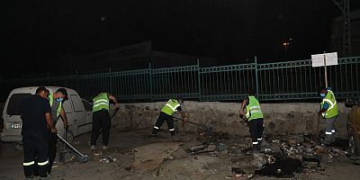 HBB, Küçük Sanayi Sitesi’nde Temizlik Çalışması Başlattı