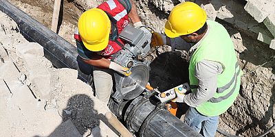 HBB Samandağ’da Dev İçme Suyu Şebekesi Yatırımını Sürdürüyor