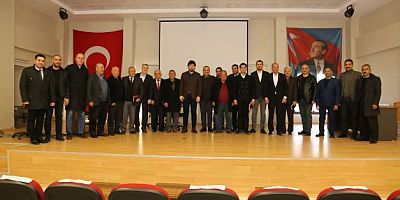 HBB ve HATSU yöneticileri Belenli muhtarları dinledi