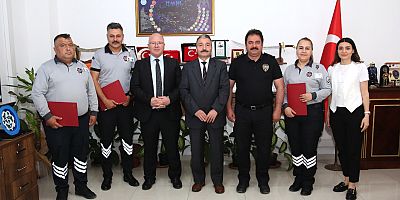 HBB Zabıta Dairesi Başkanlığı Ekiplerine Başarı Ödülü