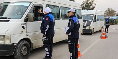 HBB Zabıta ekiplerinden toplu taşıma araçlarına sıkı denetim