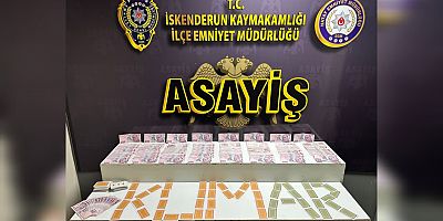 İskenderun'da kumar oynayan 5 kişiye 46 bin 235 lira ceza verildi