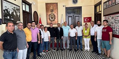 İskenderun Emniyet Müdürü Nevzat Güneş İGC’yi ziyaret etti